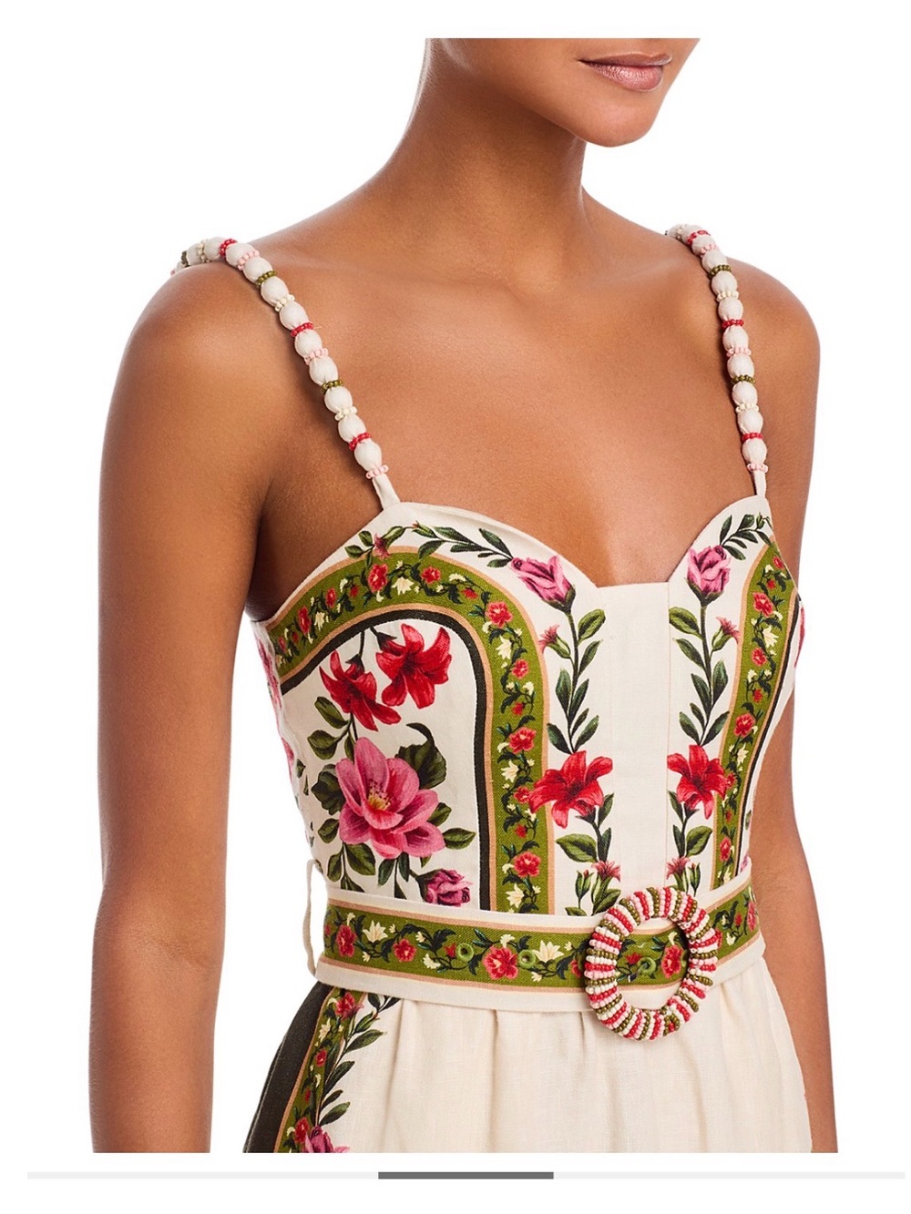 FARM Rio wonder sand sleeveless dress - Picture 2 of 7